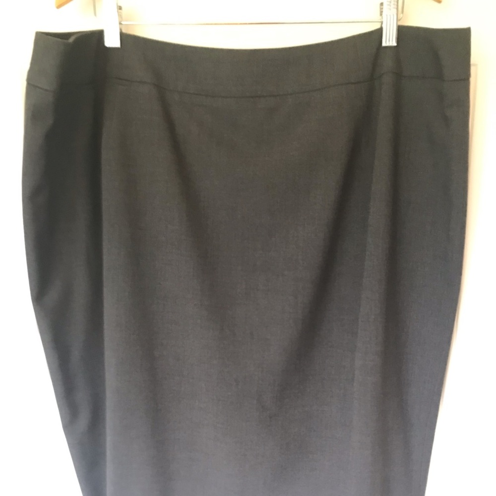 Calvin Klein Suit Pencil Skirt - Charcoal